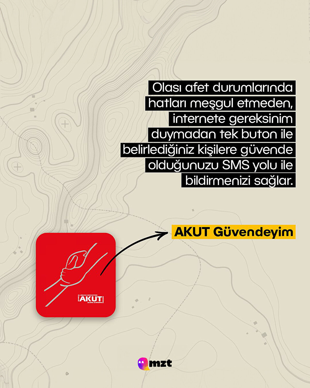 Deprem anında ve sonrasında kullanılabilecek uygulamalar