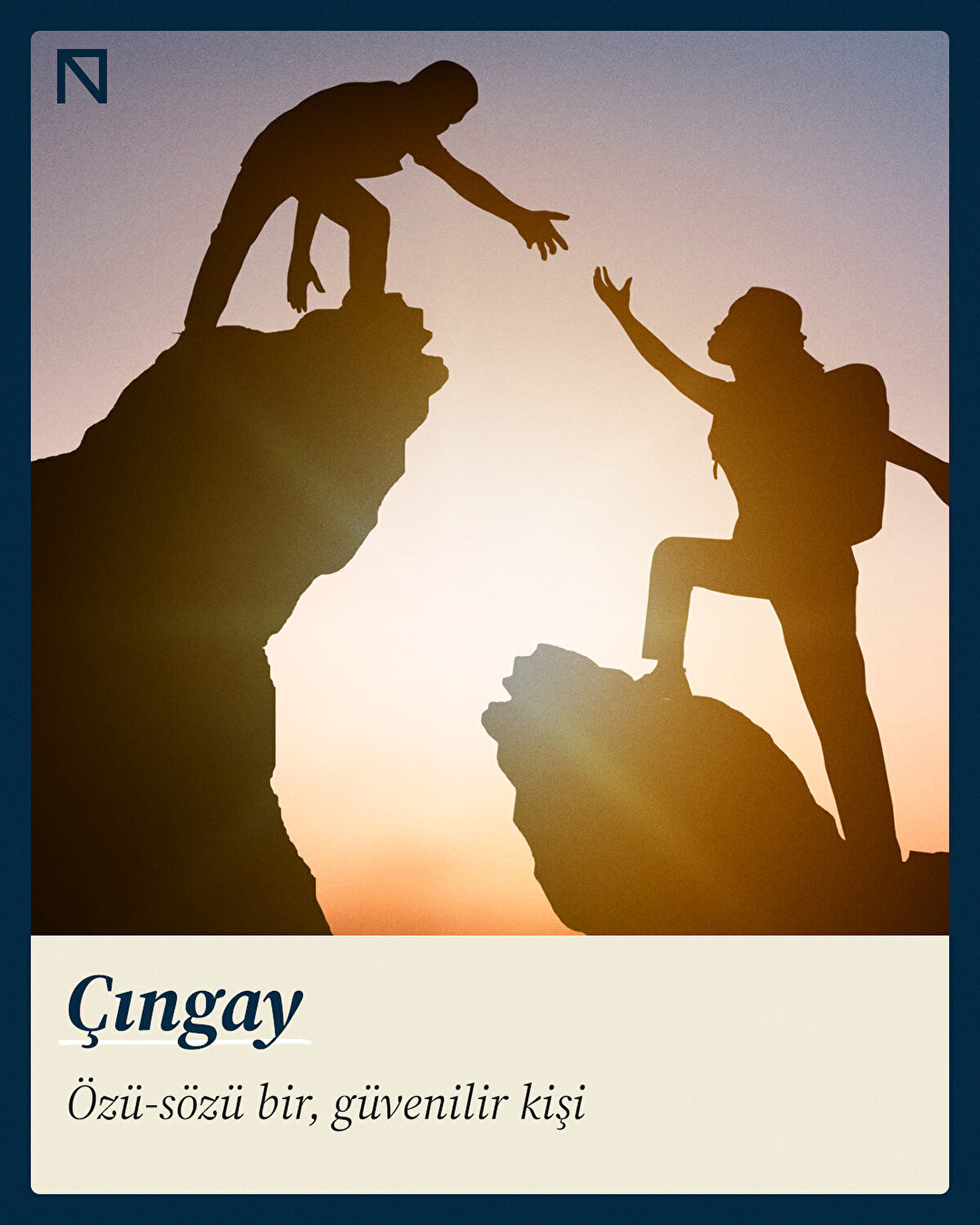 Özü-sözü bir, güvenilir kişi