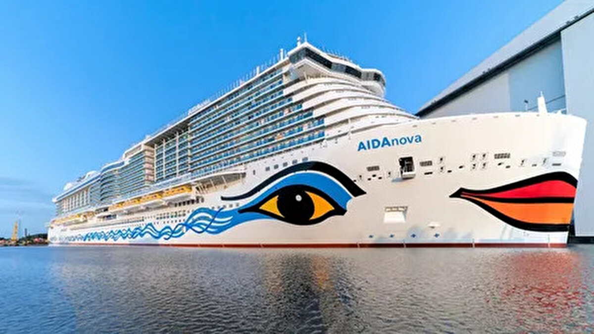 15. AIDAnova: 6.654 yolcu kapasitesi