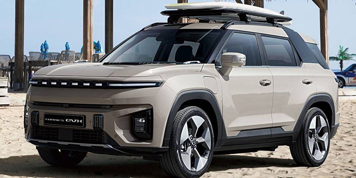 6. Ssangyong Torres EVX Standart: 635 km
