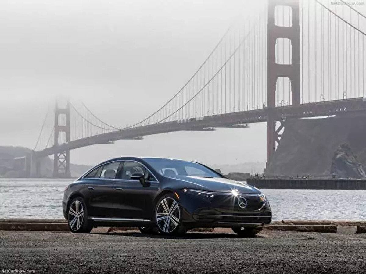 2. Mercedes EQS 450+: 780 km