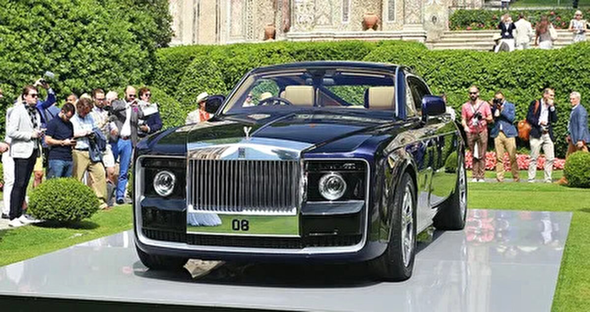 5. Rolls-Royce Sweptail<br>12.8 Milyon Dolar