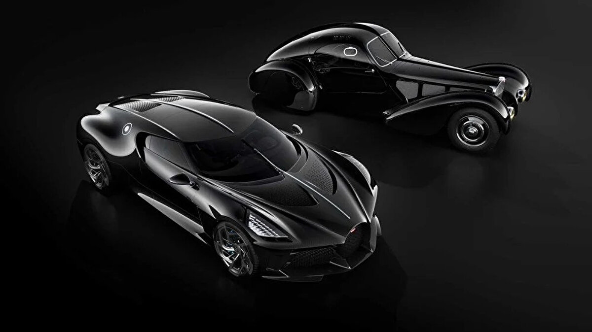 4. Bugatti La Voiture Noire<br>16 Milyon Dolar
