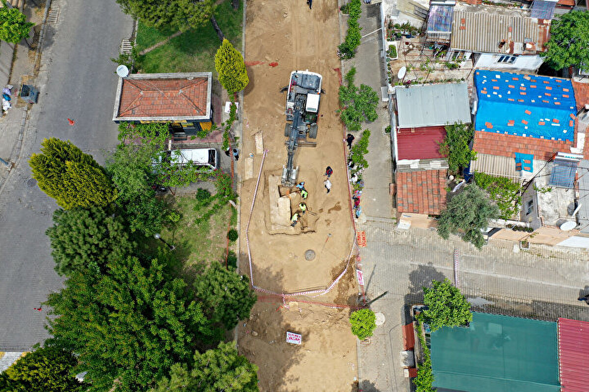 Çalışmalar sırasında büyük boyuttaki taşların arasında öldükten sonra yakılan kişilere ait kremasyon küplerin çıkarıldığı ve küplerin Aydın Müze Müdürlüğüne götürüldüğü bildirildi.