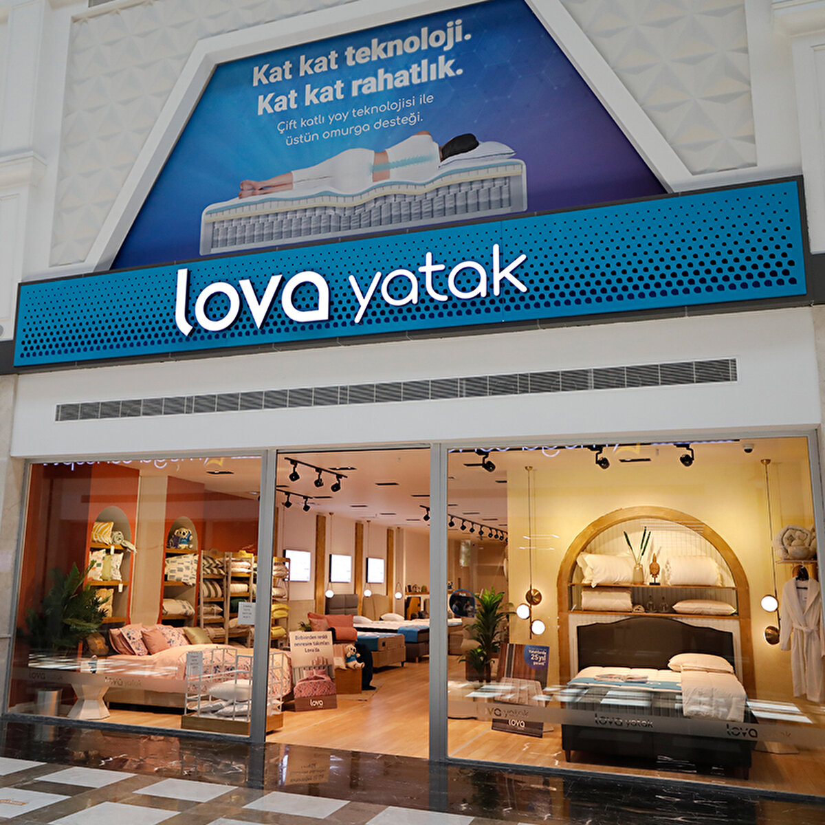 Lova yatak: Kampanya kapsamında seçili ürünlerde tüm indirimlere ek yüzde 10