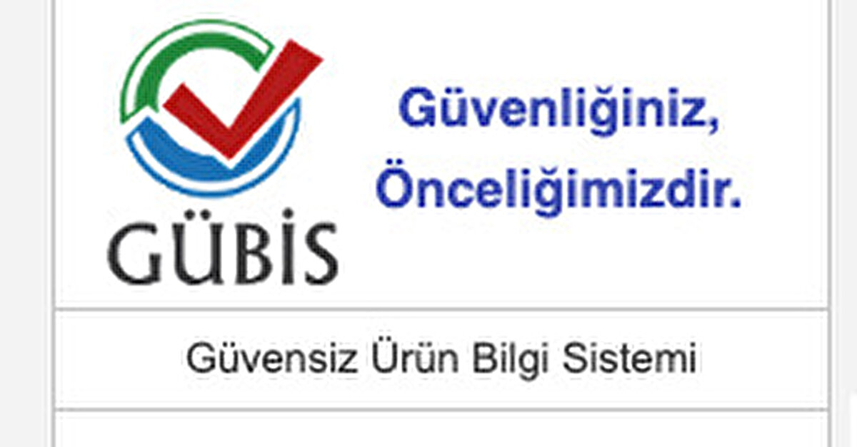 Güvensiz ürünleri https:guvensizurun.ticaret.gov.tr sitesinden görüntüleyebilirsiniz.