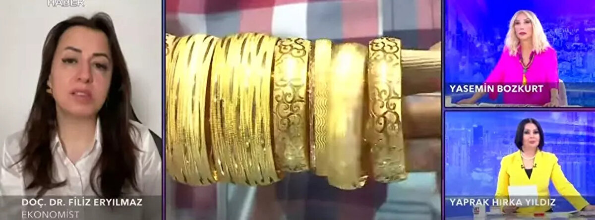 ONS altında beklentiler<br><br>Goldman Sachs'ın yıl sonu için 3700 dolar beklentisiyle kendisinin öngörüsünün yakın olup olmadığı sorulan Eryılmaz şu ifadeleri kullandı:<br><br>"Kesinlikle öyle. Ben de 3700 dolarların en azından en yüksek seviye olarak bu yıl görülebileceğini düşünüyorum. Neden? Çünkü Trump başta olduğu sürece anlaşılan o ki piyasalar oturamayacak, piyasa önünü göremeyecek ve anlaşılan o ki Amerika Çin'le uğraşacak. Bu tarifeler meselesi Amerika ile Çin arasında kolay kolay çözülemeyecek gibi görünüyor. Dolayısıyla Trump kaynaklı politikalar sebebiyle ben ağırlıklı olarak gene evet bir düşüş normal, düşüş olsa da böyle çöküş anlamında trendi değiştirecek bir düşüş olacağı kanaatinde de değilim açıkçası. Dolayısıyla belli desteklerde tutunur. Biraz soluk alır, biraz yatayda gider ama yeniden yönünü yukarı çevirir. Fakat yakın vadede bu 3500 doları geçmesi ons'un, 4300 TL'yi geçmesi gram altının çok kolay gibi görünmüyor. Buralar çok önemli dirençlerdi. Çok iyi bir katalizör gerekiyor. Mesela nedir bu? Yeniden ben Powell'ı görevden alabilirim tartışması gibi tartışmaların olması lazım."