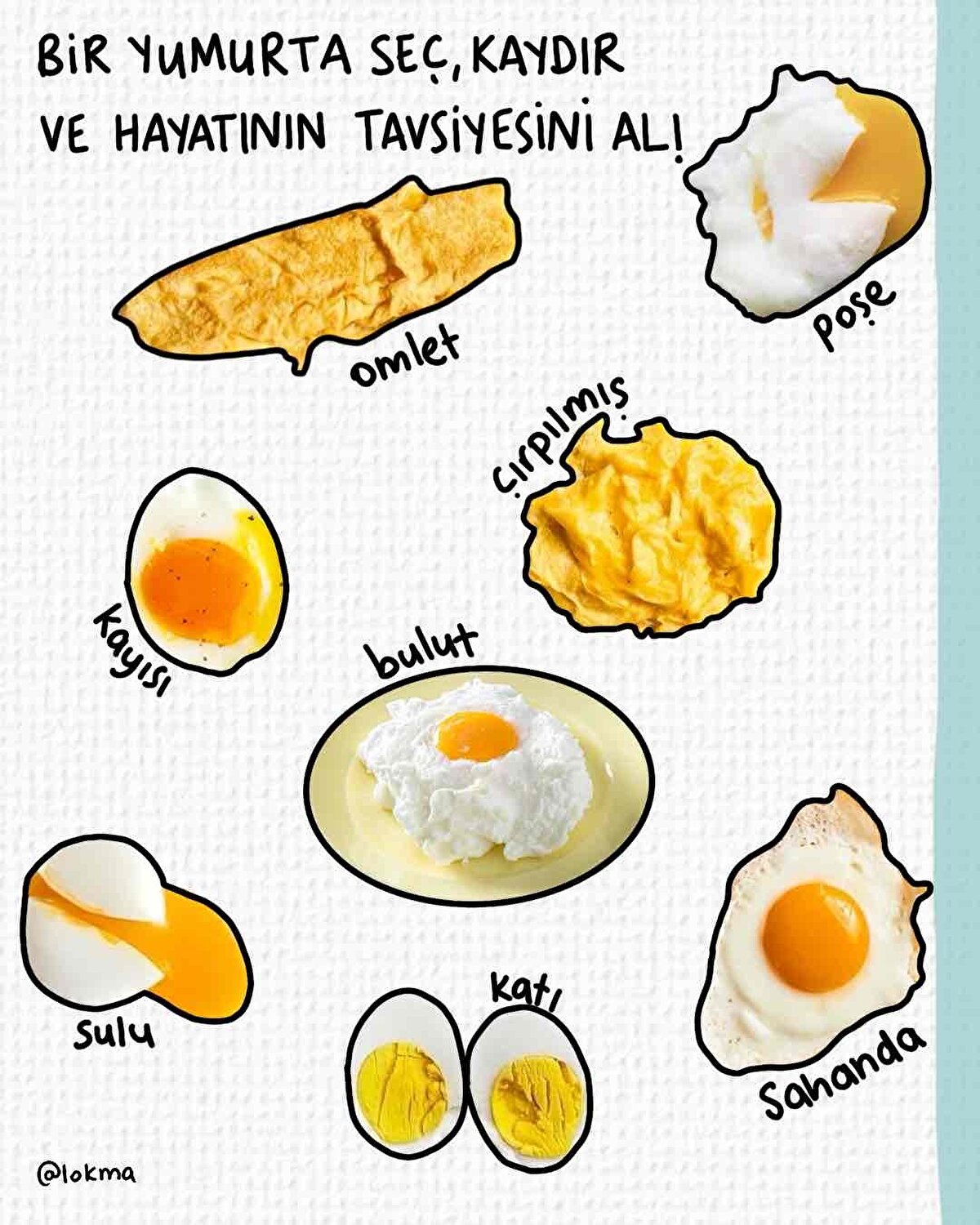 Bir yumurta seç ve hayatının tavsiyesini al!