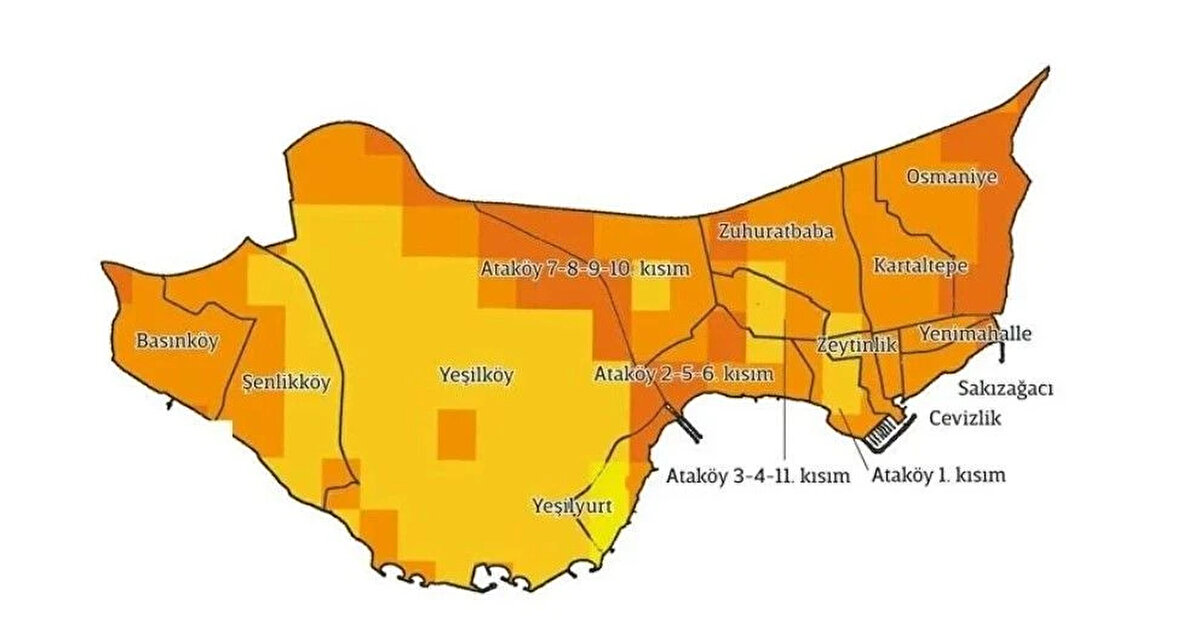 BAKIRKÖY<br><br>Bakırköy’deki binaların %21’i hasar görmeyecek, %33’ü hafif, %28’i orta, %11’i ağır, %7’si çok ağır hasar görecek. 5 bin 500 binanın orta ve üstü seviyede hasar göreceği tahmin ediliyor. Depremi hasarsız ya da hafif hasarla atlatacak bina sayısı 6 bin 500. Yaklaşık 87 bin kişi acil barınma ihtiyacı yaşayacak.