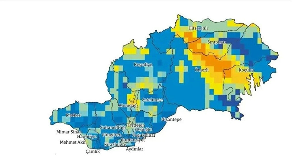 ÇEKMEKÖY<br><br>Çekmeköy’deki binaların %78’i depremi hasarsız atlatacak, %16’sı hafif, %5’i orta, %0.5’i ağır, %0.07’si çok ağır hasar görecek. Binaların %5’inin orta ya da daha üst düzeyde hasar göreceği öngörülüyor ki bu da yaklaşık bin 100 binaya denk geliyor. Yaklaşık 12 bin kişi acil barınma ihtiyacı ile karşı karşıya kalacak.