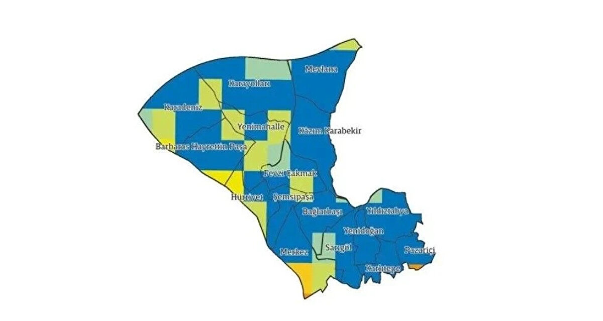 GAZİOSMANPAŞA<br><br>Gaziosmanpaşa’daki binaların %23’ü hafif, %8’i orta, %1.5’i ağır, %0.5’i çok ağır hasar görecek. Yaklaşık 2 bin 800 bina orta ve üstü seviyede hasar alırken, %67’si, yani 26 bin 500 bina depremi hasarsız ya da hafif hasarla atlatacak. 42 bin kişi barınmaya ihtiyaç duyacak.