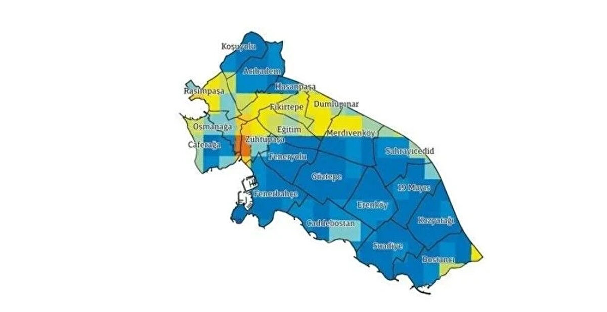 KADIKÖY<br><br>Kadıköy’deki binaların %60’ı hasar görmeyecek. Hafif hasarlı ya da hasarsız bina sayısı 22 bin olarak hesaplanıyor. Binaların %27’si hafif, %10’u orta, %2’si ağır, %1’i çok ağır hasar görecek. Yaklaşık 3 bin 100 binanın orta ve üstü seviyede hasar göreceği tahmin ediliyor. Acil barınma ihtiyacı olacak kişi sayısı 41 bin.