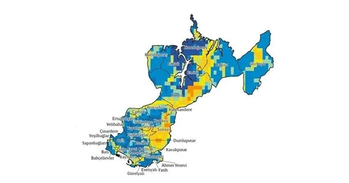 PENDİK<br><br>Pendik’teki binaların %60’ı hasar görmeyecek, yani 44 bin 600 bina depremden hasarsız ya da hafif hasarlı çıkacak. Binaların %26’sı hafif, %11’i orta, %2’si ağır, %1’i çok ağır hasar görecek. Binaların %14’ü (yaklaşık 7 bin bina) orta ve üstü seviyede hasar görecek. 85 bin kişi de acil barınma ihtiyacı duyacak.