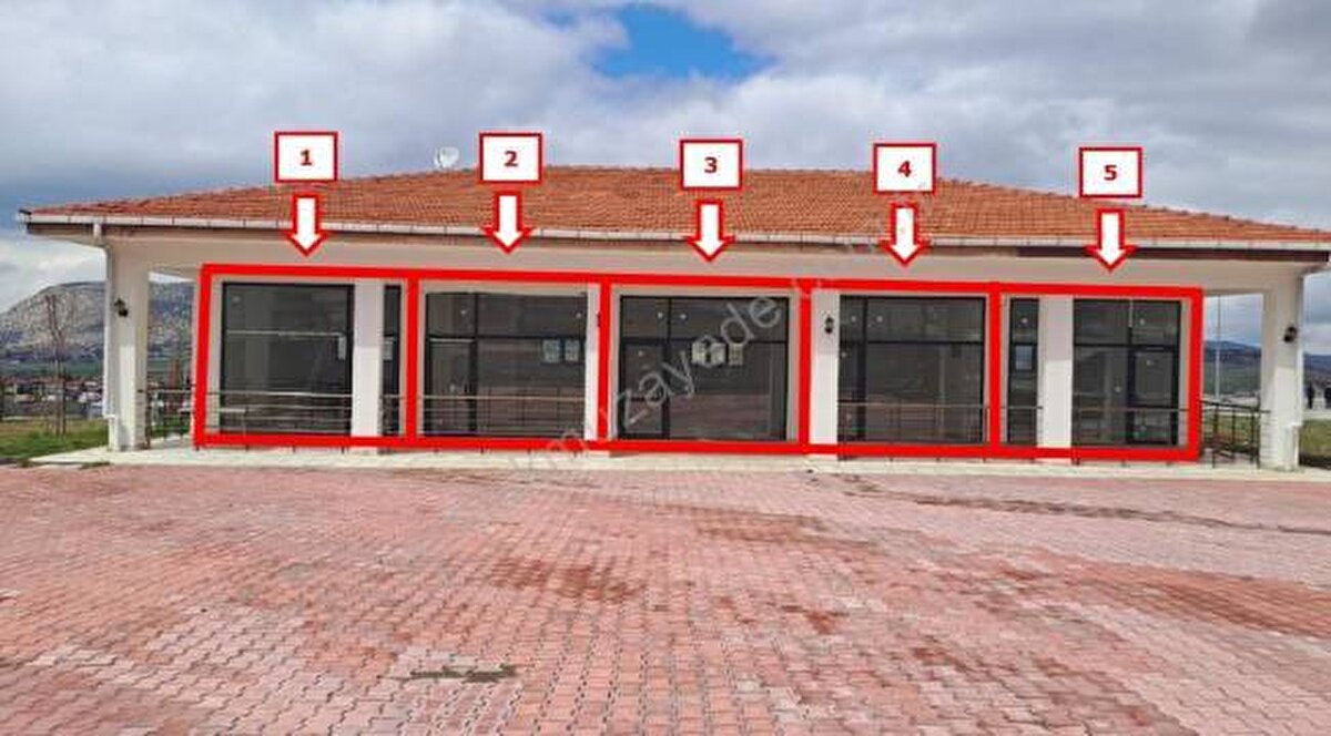 Burdur Yeşilova - 33 m² iş yeri<br><br>Muhammen bedel:<br>₺924.000,00