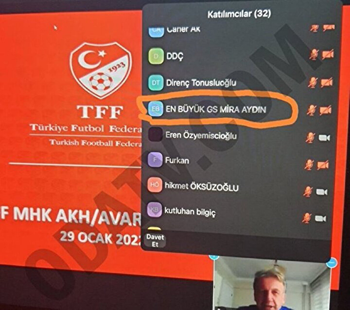 Cihan Aydın, 27-29 Ocak 2022 tarihleri arasında düzenlenen MHK seminerine, "EN BÜYÜK GS MİRA AYDIN" takma adıyla bağlanmıştı. Mira Aydın'ın Cihan Aydın'ın kızı olduğu iddia edilmişti.<br>