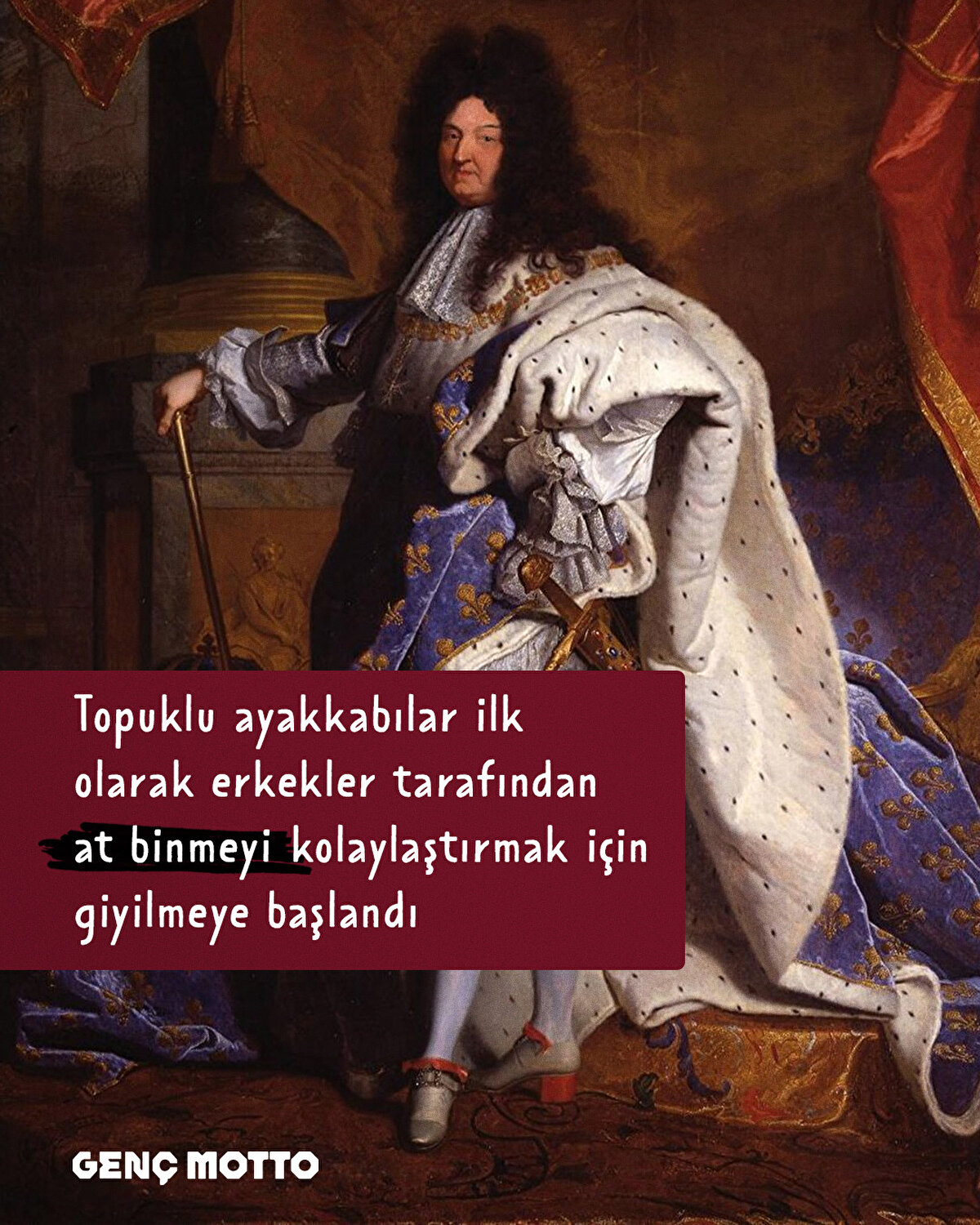 Topuklu ayakkabılar ilk olarak erkekler tarafından at binmeyi kolaylaştırmak için giyilmeye başlandı 

