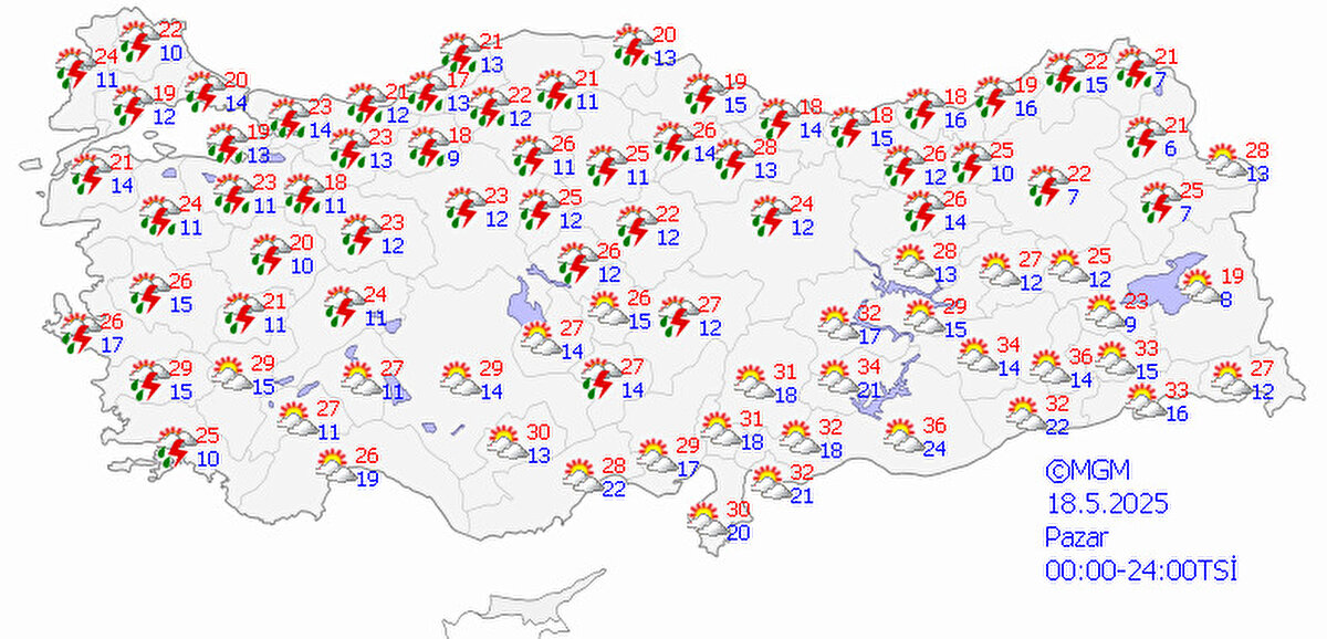 “Çatının altına sığınmayın, aracınızı ağaç altına park etmeyin”<br><br>Meteoroloji Uzmanı Prof. Dr. Orhan Şen, sosyal medya platformu X üzerinden yaptığı paylaşımda, kuvvetli yağış ve fırtınaya karşı vatandaşları uyardı. Şen, “Bu gece yarısından itibaren Edirne’nin Enez, İpsala, Keşan ilçeleri; Çanakkale’nin Bayramiç ve Çan bölgeleri, sabah saatlerinde ise Tekirdağ, Erdek, Mudanya ve Yalova’da şiddetli gök gürültülü sağanak yağış bekleniyor. Sel ve su baskınlarına karşı dikkatli olun, dere kenarları ve köprülerden uzak durun” ifadelerini kullandı.