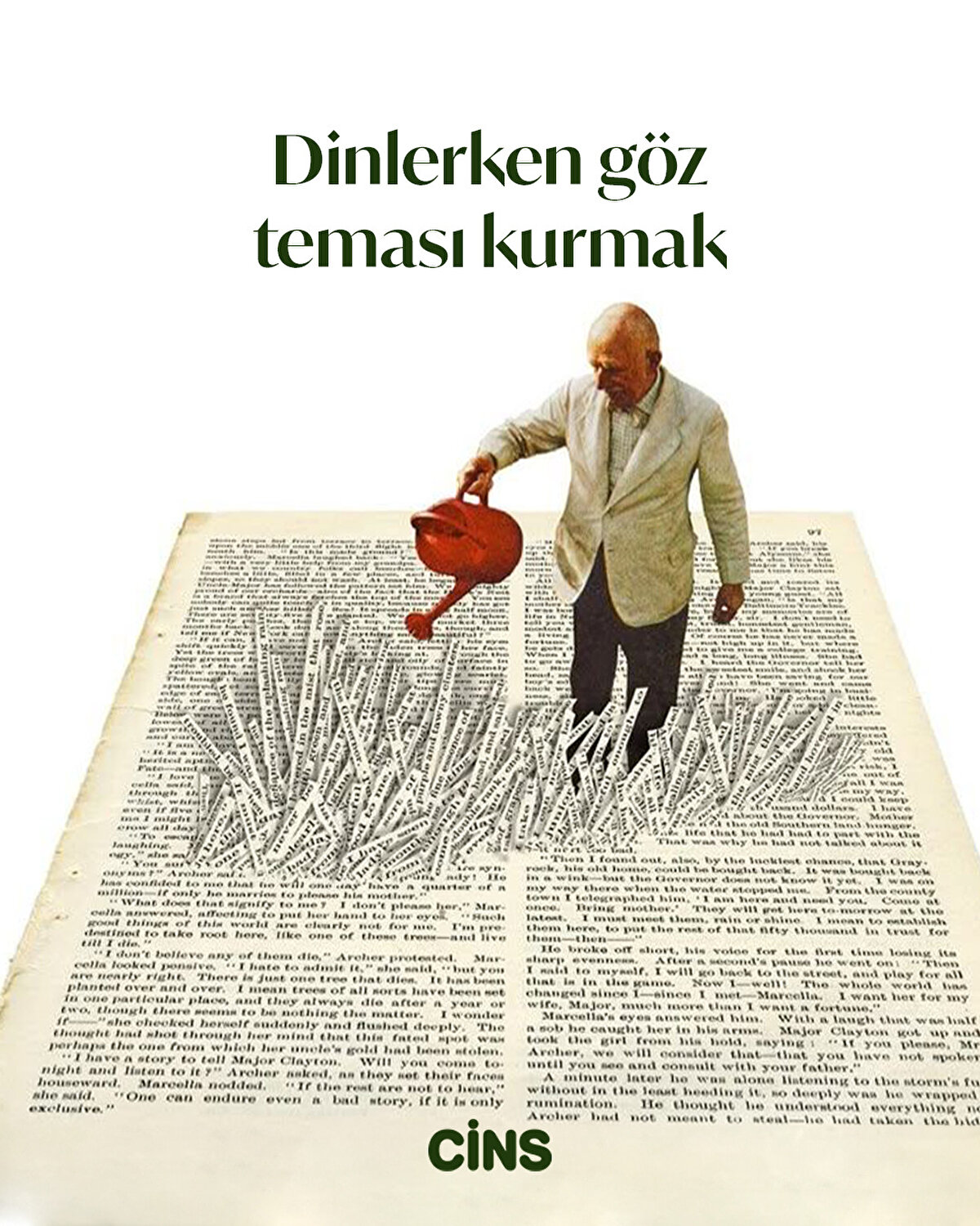 Dinlerken göz teması kurmak