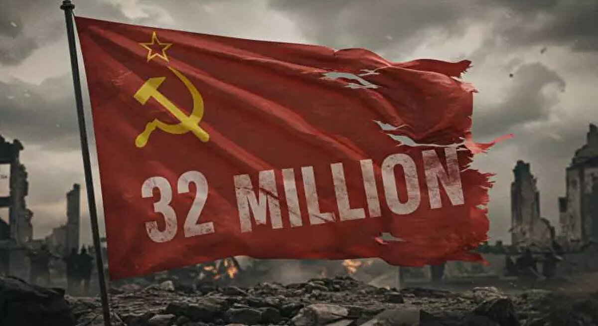 1) SOVYETLER BİRLİĞİ | 32 MİLYON