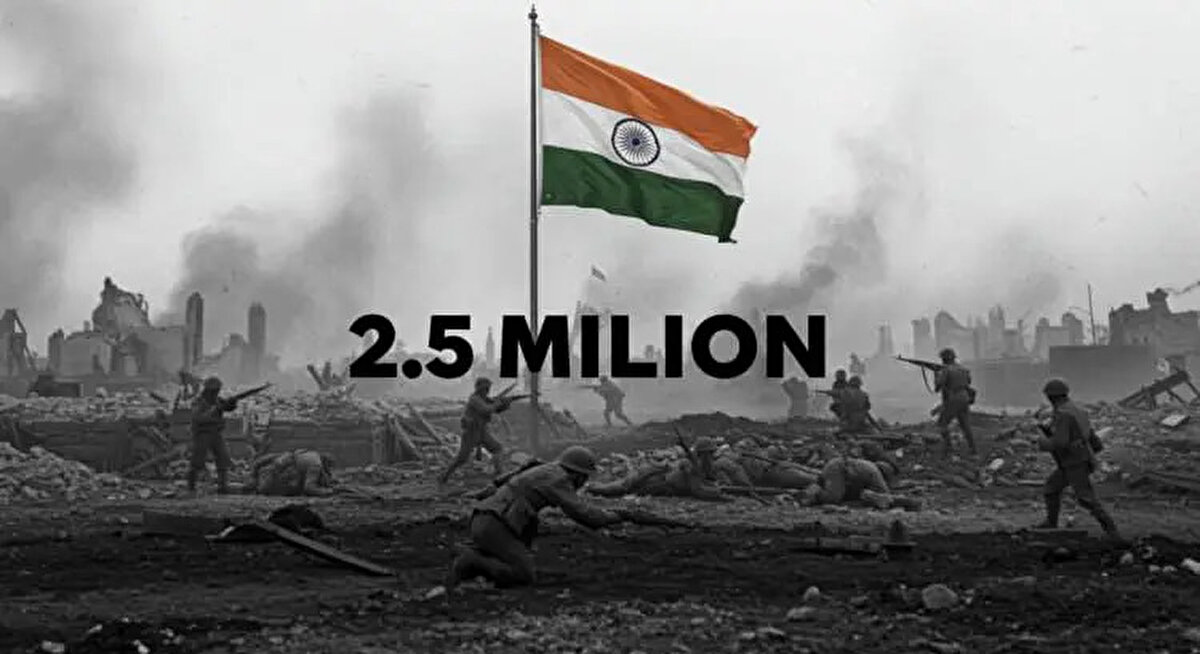 6) HİNDİSTAN | 2,5 MİLYON