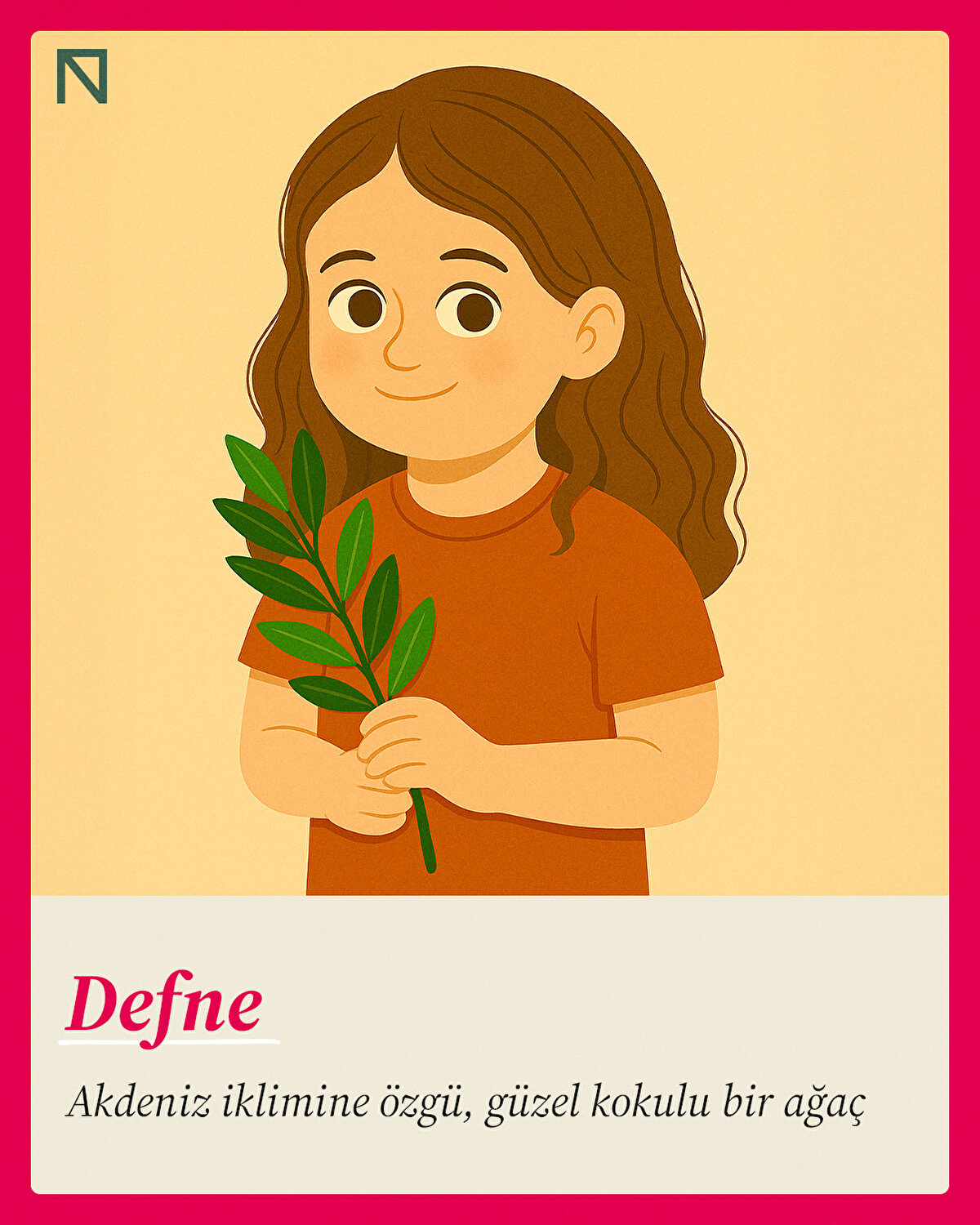 Akdeniz iklimine özgü, güzel kokulu bir ağaç