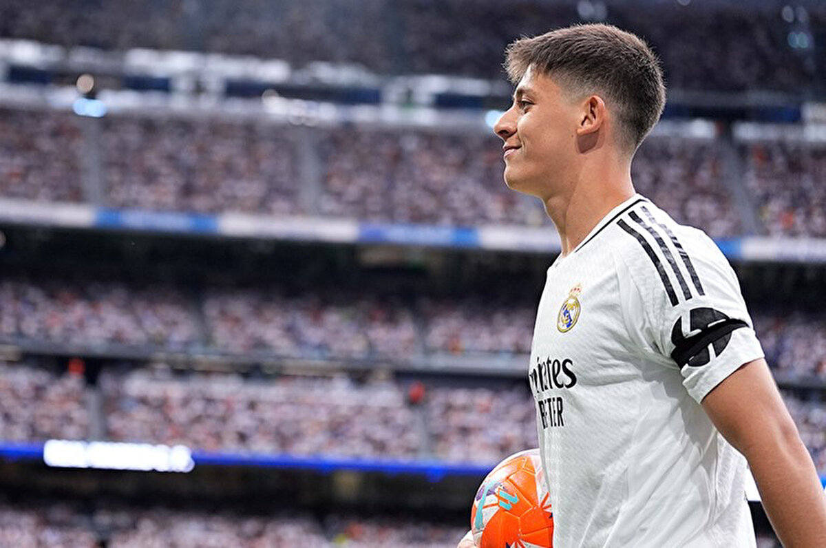 Real Madrid forması giyen Arda Güler 13. sırada