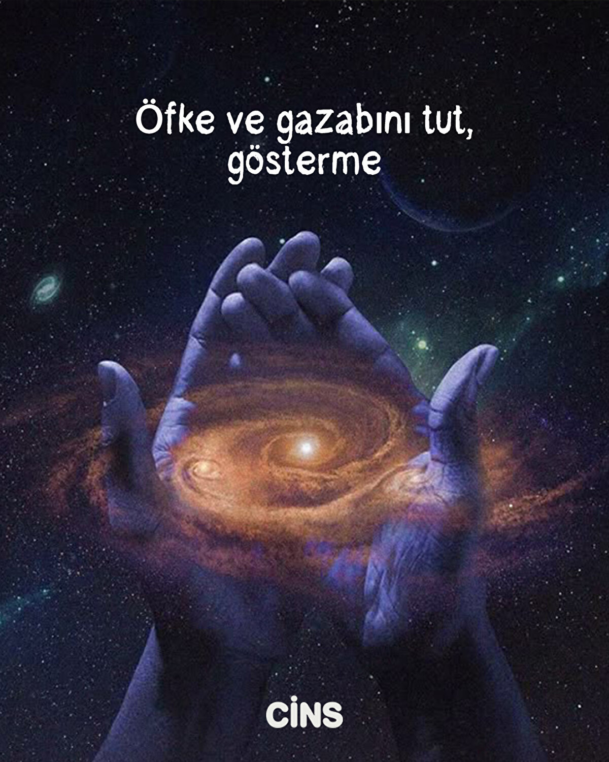 Öfke ve gazabını tut, gösterme