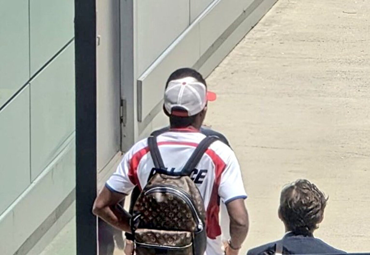 İşte Osimhen'in objektiflere yansıyan karesi.