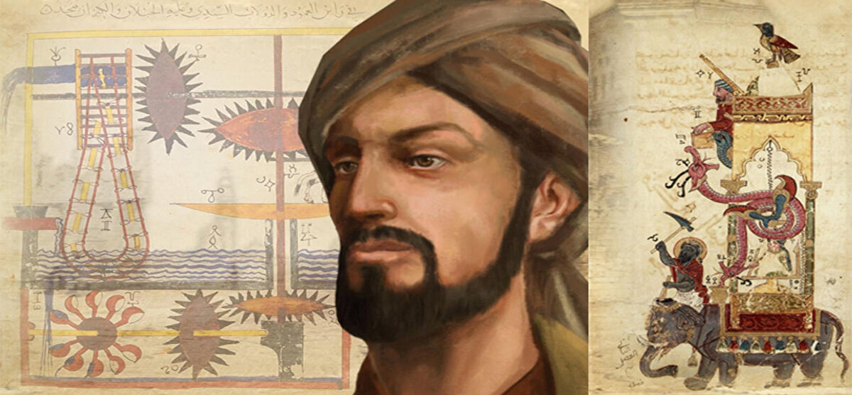 Osmanlı'da Robotik Çalışmalar – El-Cezeri<br>🕰️ Yıl: 1206<br>📖 Gerçek: El-Cezeri, suyla çalışan robotlar ve otomatik sistemler yaptı. Bu icatların çizimleri hâlâ korunuyor.<br>📌 Not: Leonardo da Vinci’den 250 yıl önceydi.