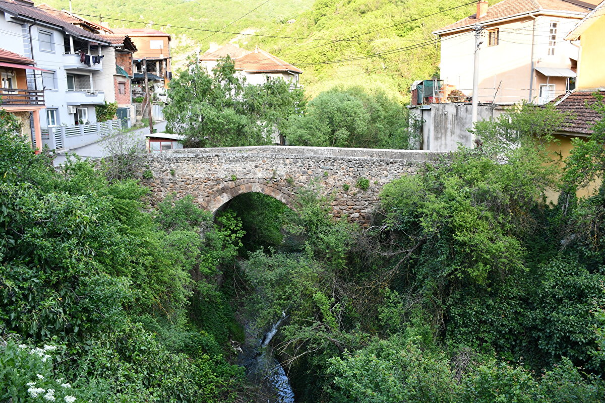 "Köprüyü inşa eden 9 kardeş, her gece yapının yıkıldığını fark eder. Bunun üzerine bir anlaşma yaparlar: Ertesi sabah kendilerine ilk yemek getiren eşin, köprünün temeline kurban edilmesine karar verirler. 8 kardeş, eşlerini bu durum hakkında önceden uyarırken en küçük kardeş, eşi Rada’ya haber vermeyi unutur. Ertesi sabah yemeği getiren Rada olur. Sözlerine sadık kalan kardeşler, köprünün duvarlarını Rada’nın üzerine örerek inşa eder. Bu olayın ardından köprü bir daha yıkılmaz ve Rada'nın adıyla anılmaya başlar."