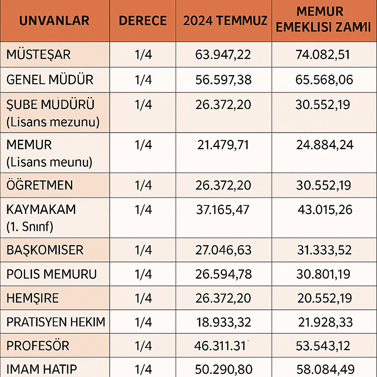 Memur emeklileri ne kadar zam alacak?<br><br>Memur emeklileri için ocak ayında yapılan zam oranı yüzde 11,54 olarak belirlenmişti. 7. Dönem Toplu Sözleşme hükümlerine göre memur ve memur emeklileri için de enflasyon farkı dikkate alınarak yeni zam oranı 3 Temmuz'da açıklanacak veriler doğrultusunda netleşecek.