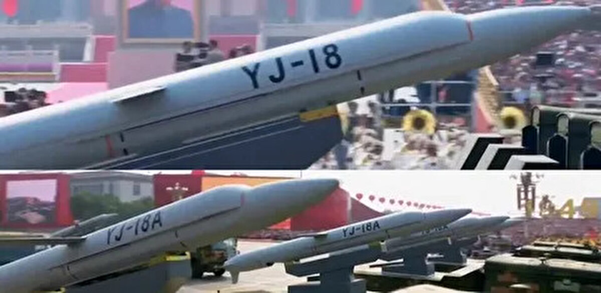 18. Eagle Strike HCM (Çin)<br>💥 Hız: Mach 7<br>🎯 İsabet Yeteneği: <10 metre<br>💬 Çin Donanması tarafından deniz hedeflerine yönelik geliştirilmiş yeni hipersonik sistem.