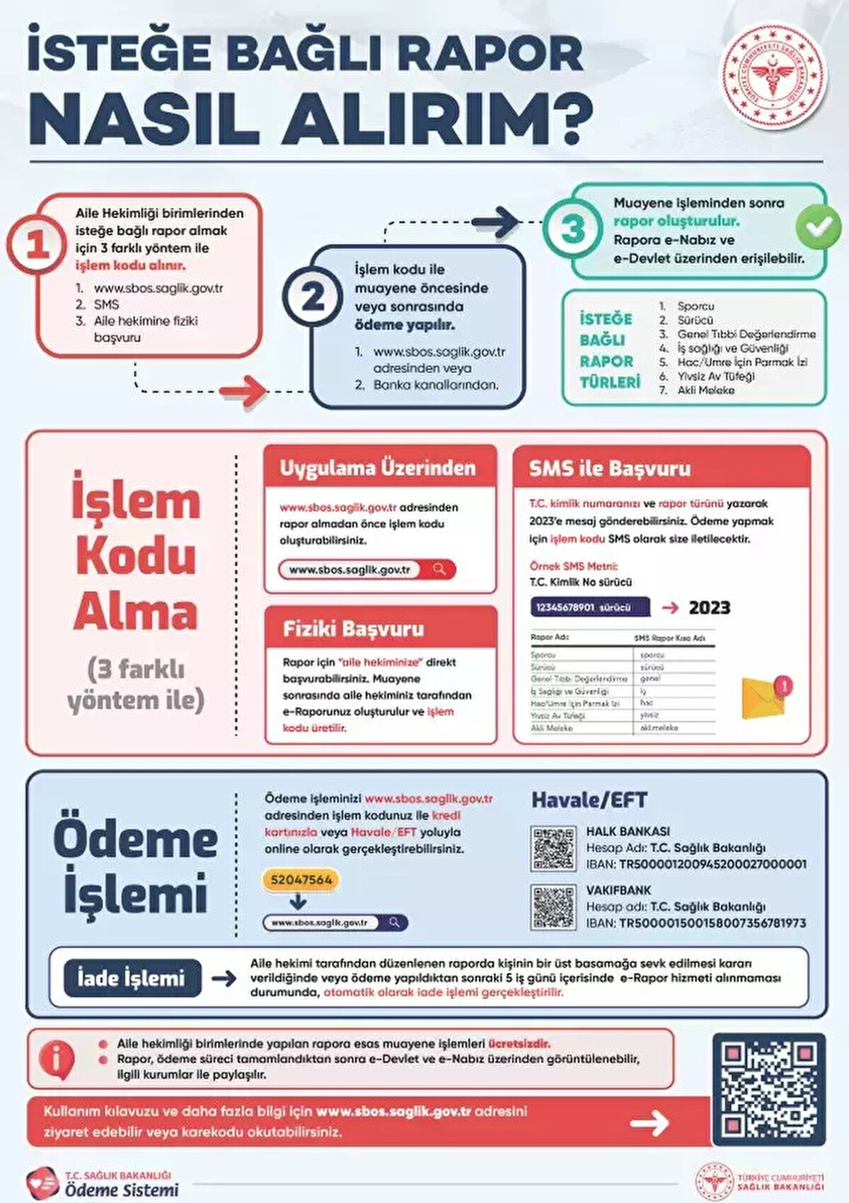 İsteğe bağlı rapor nasıl alırım?
