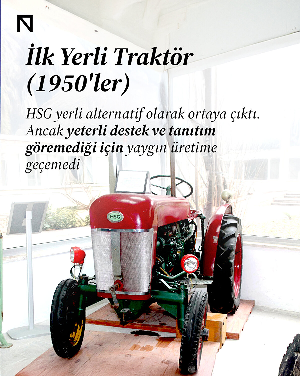 HSG yerli alternatif olarak ortaya çıktı. Ancak yeterli destek ve tanıtım göremediği için yaygın üretime geçemedi