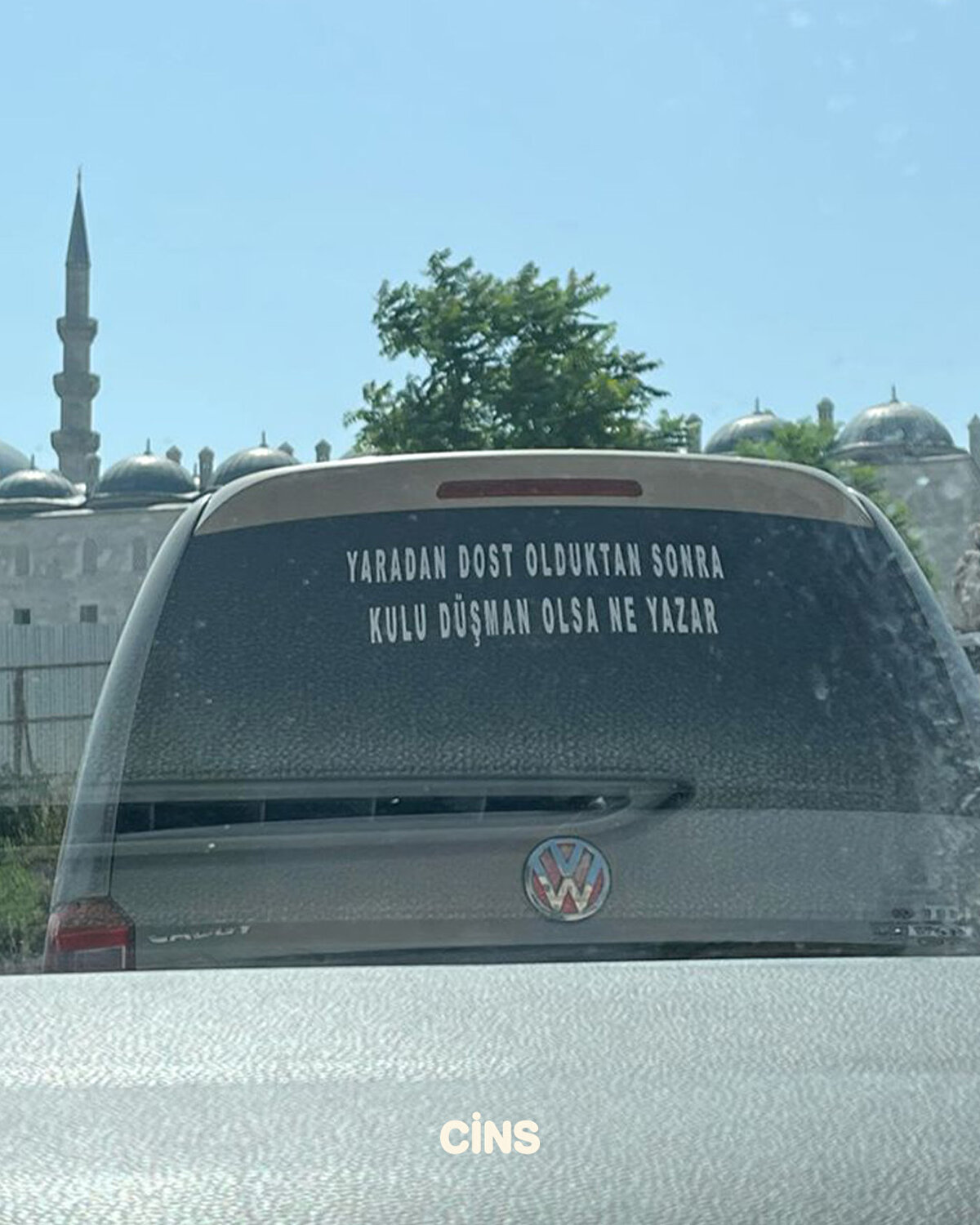 Yaradan dost olduktan sonra kulu düşman olsa ne yazar