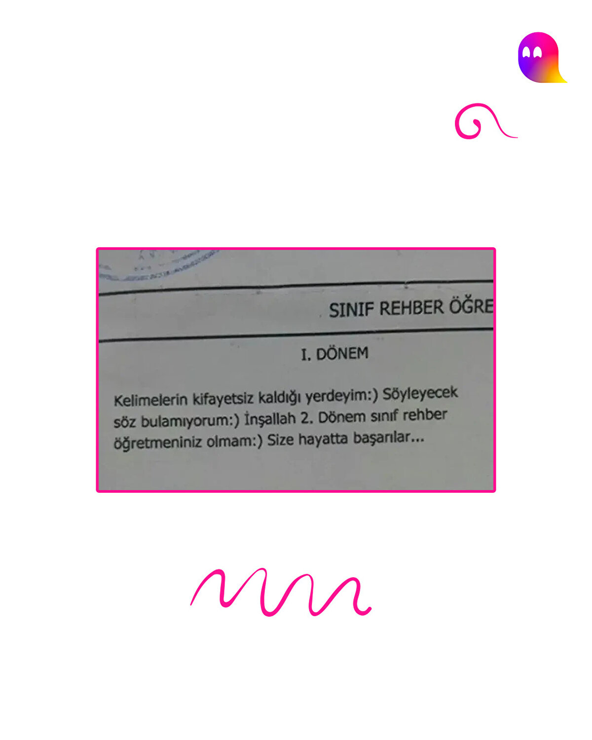Gelmiş geçmiş en iyi karne yazıları