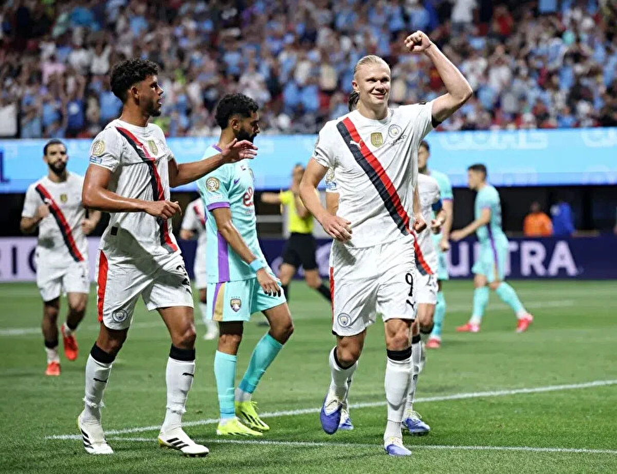 Kulüpler Dünya Kupası G Grubu ikinci maçında Manchester City ve Al Ain, Mercedes-Benz Stadyumu’nda karşı karşıya geldi.<br>