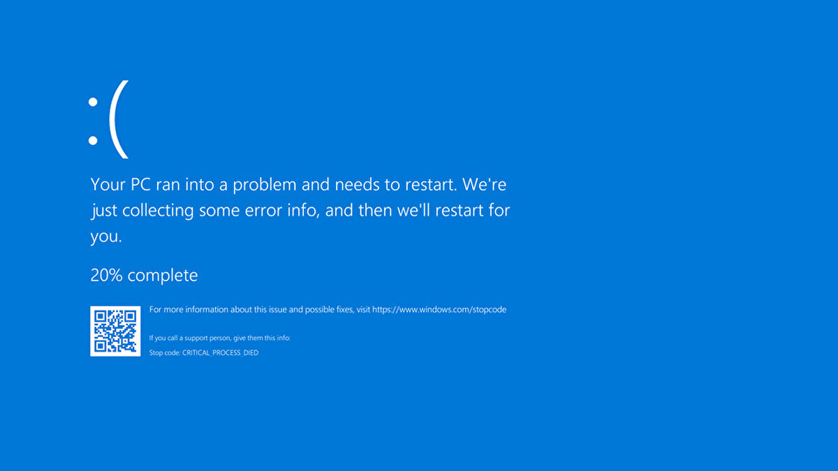 <br><br>Bu yılın başında Microsoft, BSOD hatasını incelemesinin ardından artık mavi ekranın siyah ekran olarak değiştireceğini açıkladı. Yeni tasarım, mavi ekrandan aşina olunan QR kod ve üzücü ifade simgesini kaldırıp siyah, sade bir görünümle güncellenecek.<br>