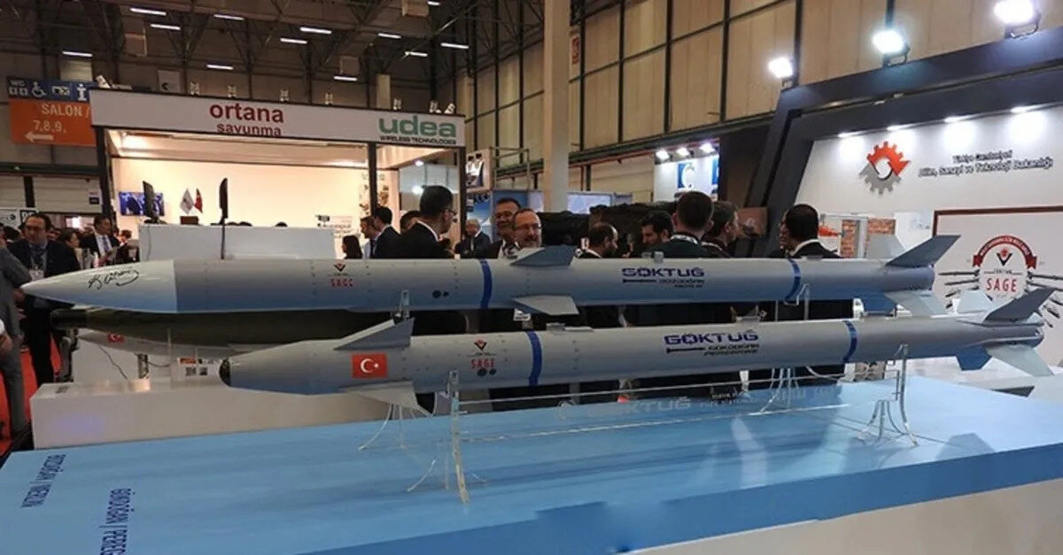 10. GÖKTUĞ – Hava-Hava Füze Ailesi<br><br> TÜBİTAK SAGE tarafından geliştirilen ilk milli hava-hava füzeleri.<br><br> Bozdoğan (kısa menzil) ve Gökdoğan (orta menzil) versiyonları mevcut.<br><br> F-16 ve Hürjet gibi uçaklara entegre ediliyor.