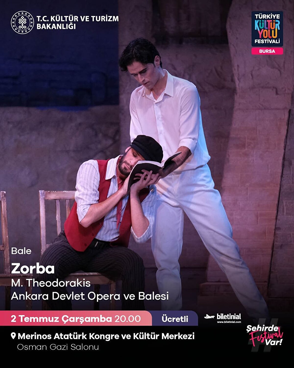 28 Haziran – 6 Temmuz tarihleri arasında sürecek festival, 71 noktada yaklaşık 600 etkinlikle Bursa’nın zengin kültürel mirasını sanatın evrensel diliyle buluşturacak. Bursa sokakları konserler, sergiler, tiyatro ve atölye çalışmalarıyla şenlenecek ve çocuklardan yetişkinlere herkes için sanat dolu bir atmosfer yaşatılacak.