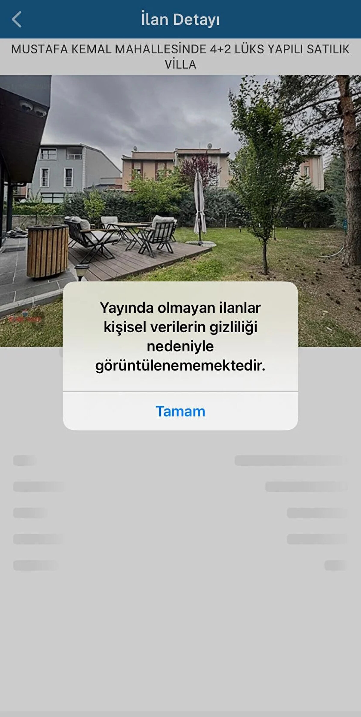 İLAN YAYINDAN KALDIRILDI<br><br>Ofisin satışa çıkarıldığı haberlerinin ardından söz konusu ilanın kaldırıldığı görüldü.<br><br>İlana girildiğinde "Yayında olmayan ilanlar verilerin gizliliği nedeniyle görüntülenememektedir" mesajı görülüyor.