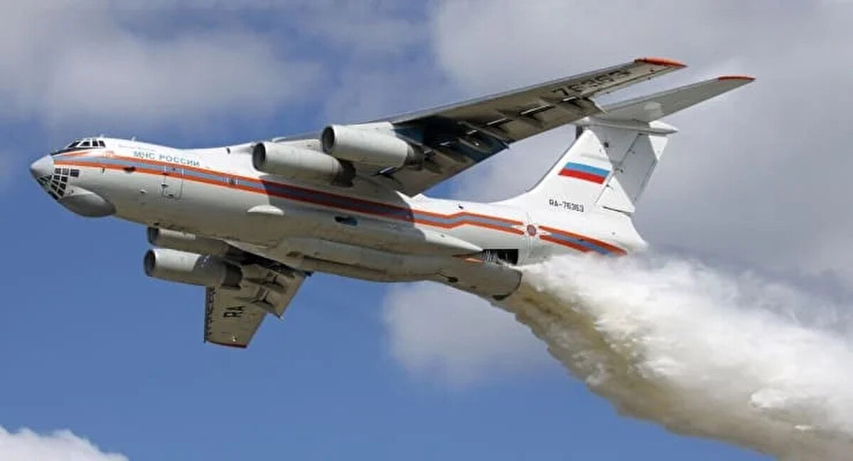 3. Rusya (~60+ araç): Ilyushin Il-76 ve Beriev Be-200 gibi büyük kapasiteli uçaklarla donatılmış güçlü bir filoya sahip.