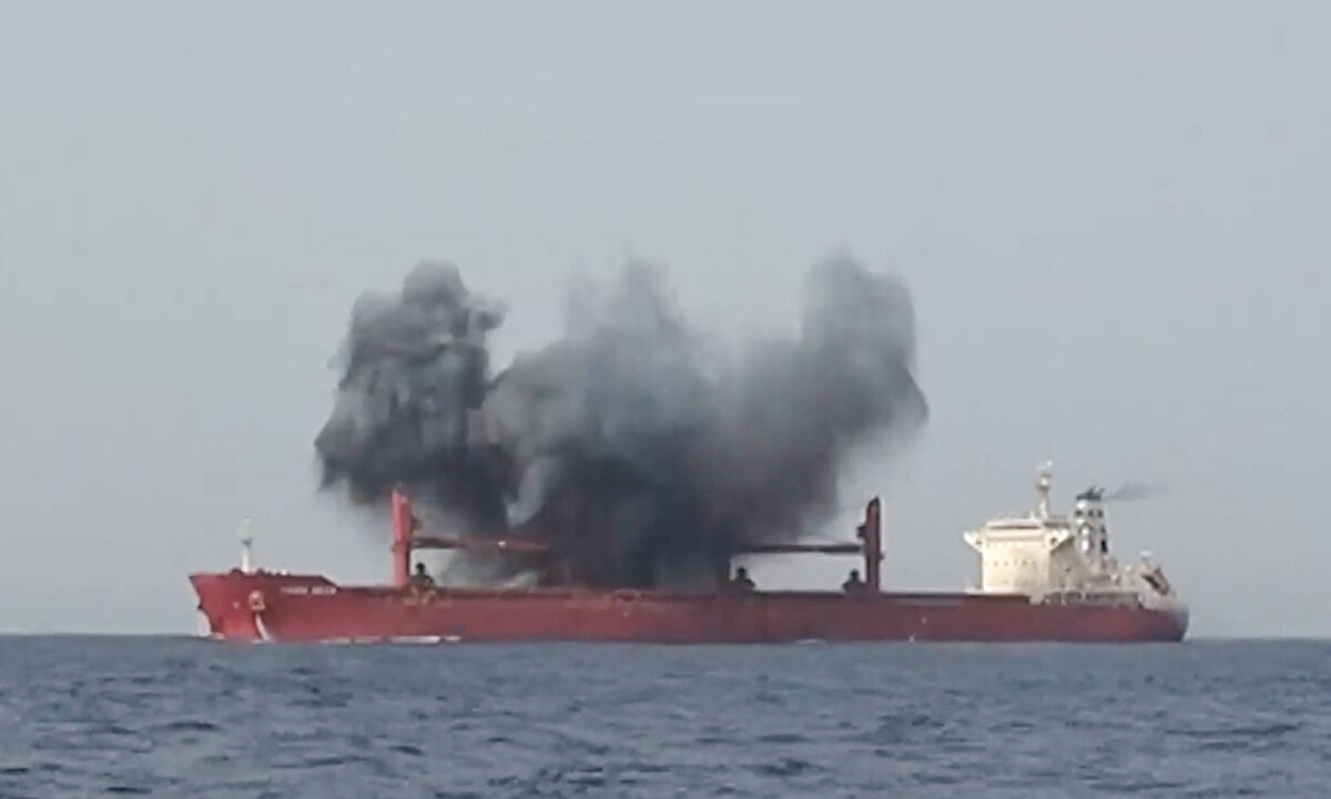 Mürettebatın gemiden ayrılmasına izin verdiklerini aktaran Seri, "Saldırı, gemiye birçok uyarı ve çağrı yapıldıktan sonra gerçekleşti. Gemi mürettebatı ise söz konusu uyarıların hepsini reddetmişti." demişti.