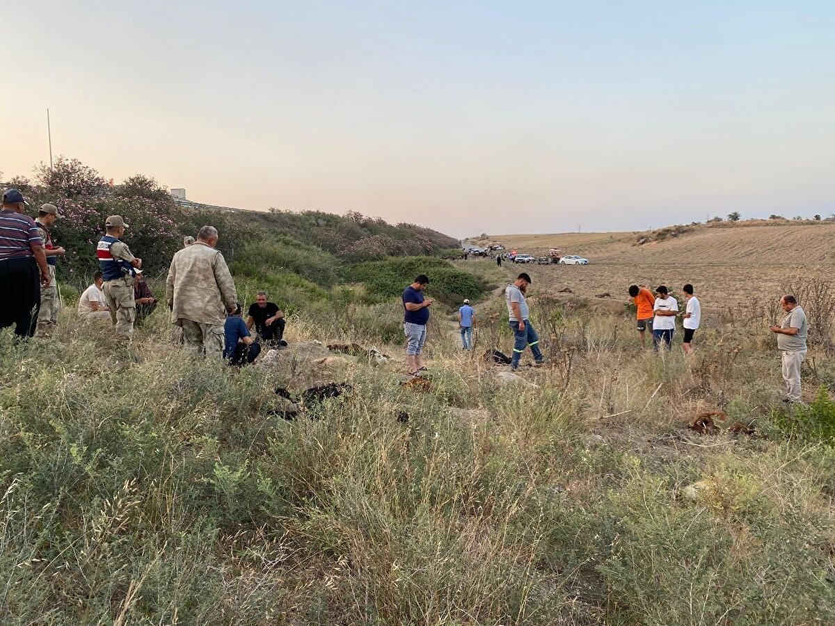 Kısa sürede 64 keçisi telef olan Öz, durumu jandarma ekiplerine bildirdi. İhbar üzerine dereden numune alındığı öğrenildi.