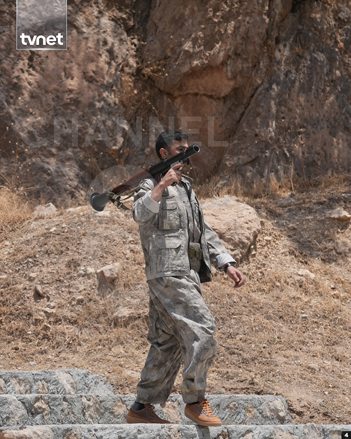 PKK'nın Silah imha töreninden ilk fotoğraflar basına servis edildi.