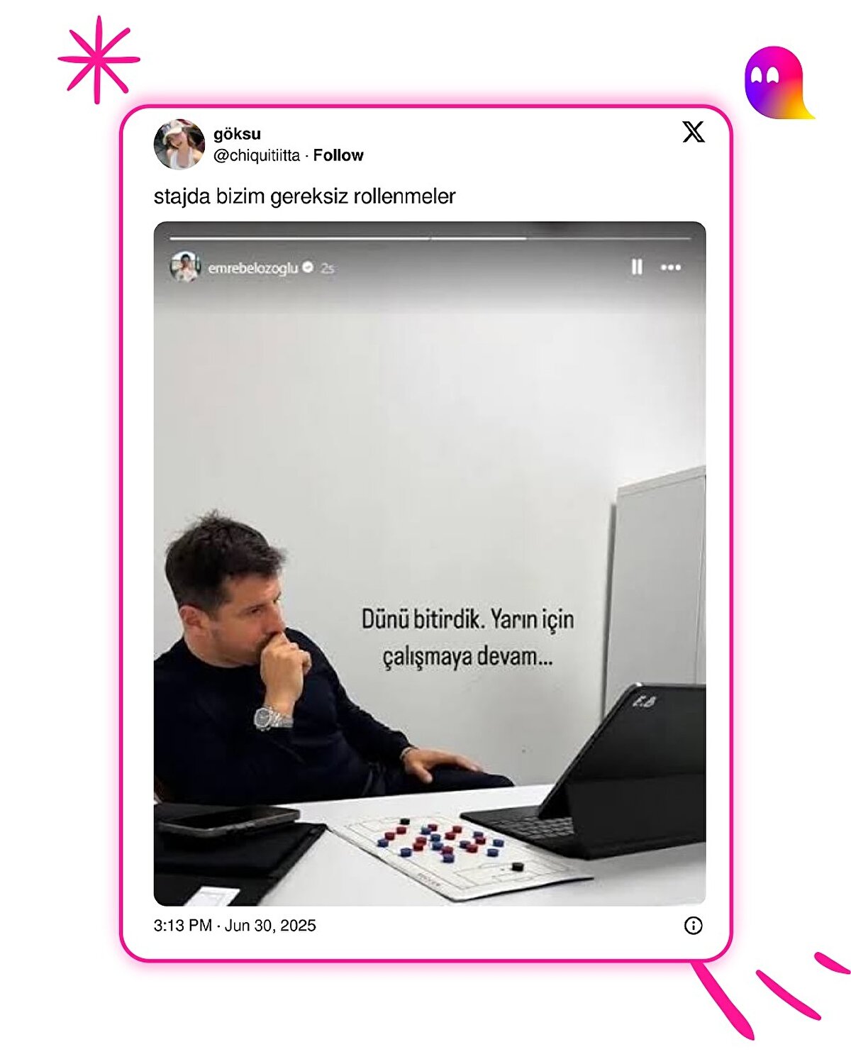 Twitter kullanıcılarının staj anıları-11