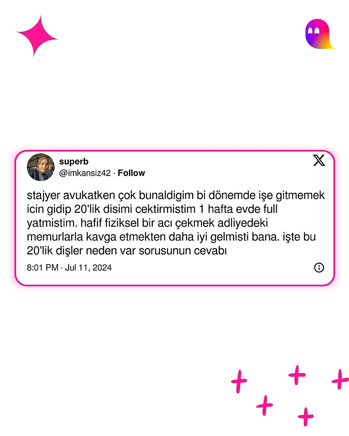 Twitter kullanıcılarının staj anıları-10