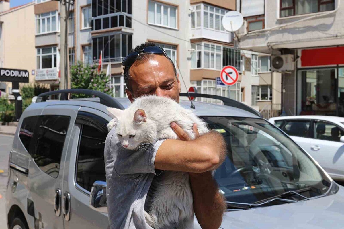 "Bu kokuyu almam gerekiyordu"<br><br>Pars’ı aradığı süreçte Türkiye’nin dört bir yanından destek telefonları aldığını belirten Satar, "Sayenizde o kadar çok ihbar geldi ki. Çok kişi aradı. Ankara’dan bile arayan oldu. Bir kişi ’Kedin Ankara’ya gelmiş olabilir mi? Biz de bulduk aynısını’ dedi. Dün birçok yere gittim. Değirmendere’ye gittim, İzmit’te birkaç yere gittim, cami avlularına gittim, hepsine baktım. Fotoğraf atıyorlar. Fotoğraflarda gerçekten çok benziyor kediler birbirlerine. Canlı görmem gerekiyor, bu kokuyu almam gerekiyordu ama bu sabah bu kokuyu aldım. Şu an dünyanın en mutlu insanlarından bir tanesi benim" şeklinde konuştu.