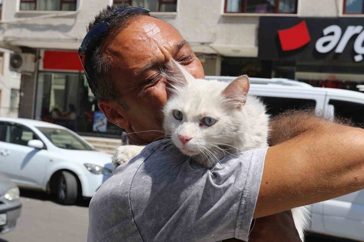 "Dişi kırılmış"<br><br>Kedisinin sağlık durumu hakkında bilgi veren Satar, "Veteriner hekime götürdüm. Herhangi bir problemi yok. Stresi biraz geçtikten sonra dış bakımı yapılacak. Dış bakımını yapıp, tüylerini, vücudunu temizleyip, aşısını yapıp ondan sonra evimize geçeceğiz. Dişinin bir tanesinde kırık var. Kolay değil, kaç gündür sokaklarda. Vücuduna baktığınız zaman görürsünüz, herhangi bir eve alınmamış büyük ihtimalle, sokaklarda yaşamış. Evime de yakın bir yerde çıktı aslında" ifadelerini kullandı.