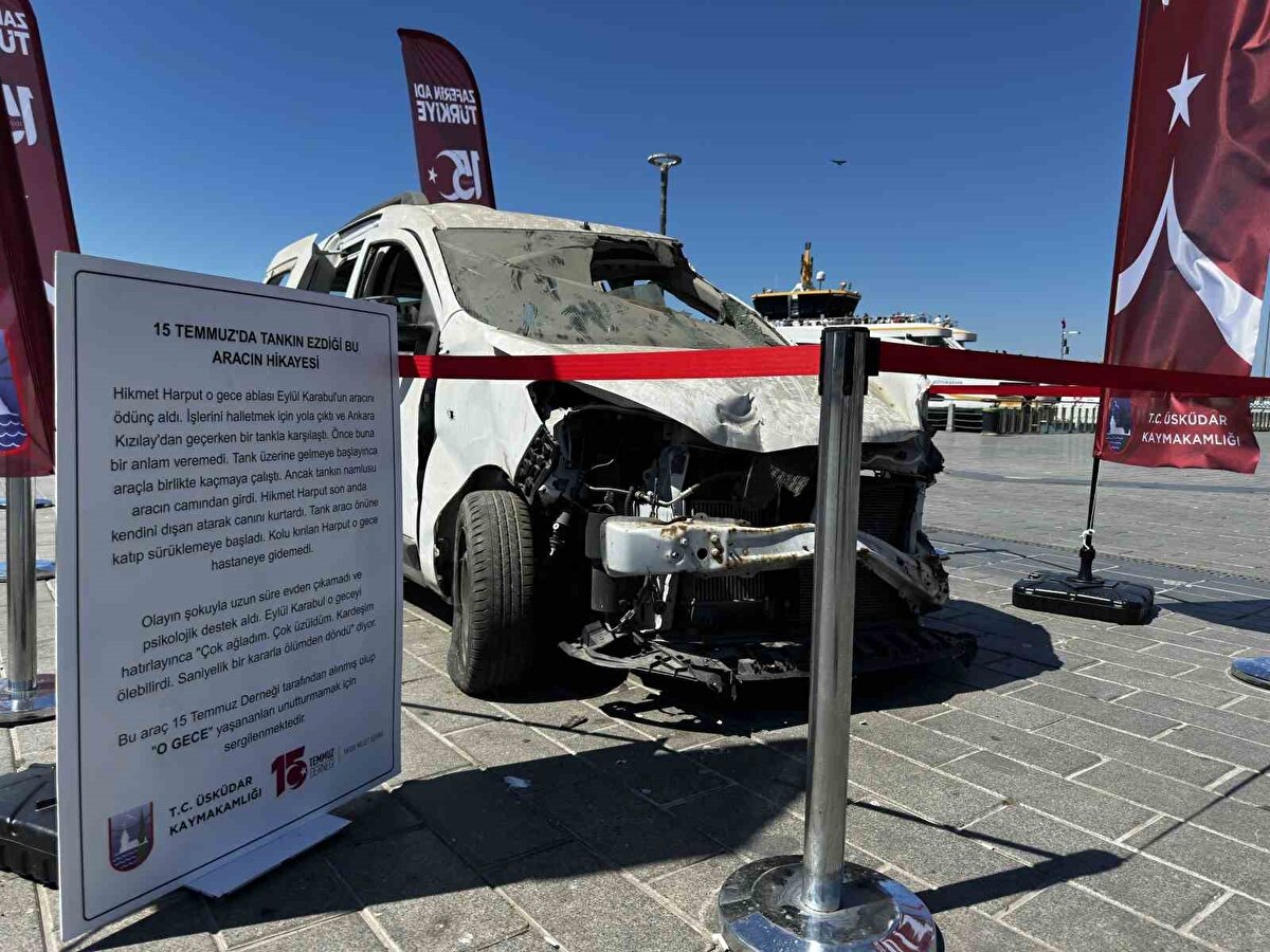 Allah milletimizin, devletimizin yardımcısı olsun" şeklinde konuştu.